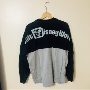 Walt Disney World WDW Gray Black Spirit Jersey